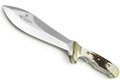 Puma Rudemann 40 Stag Handle German Made Hunting Knife with Leather Sheath
