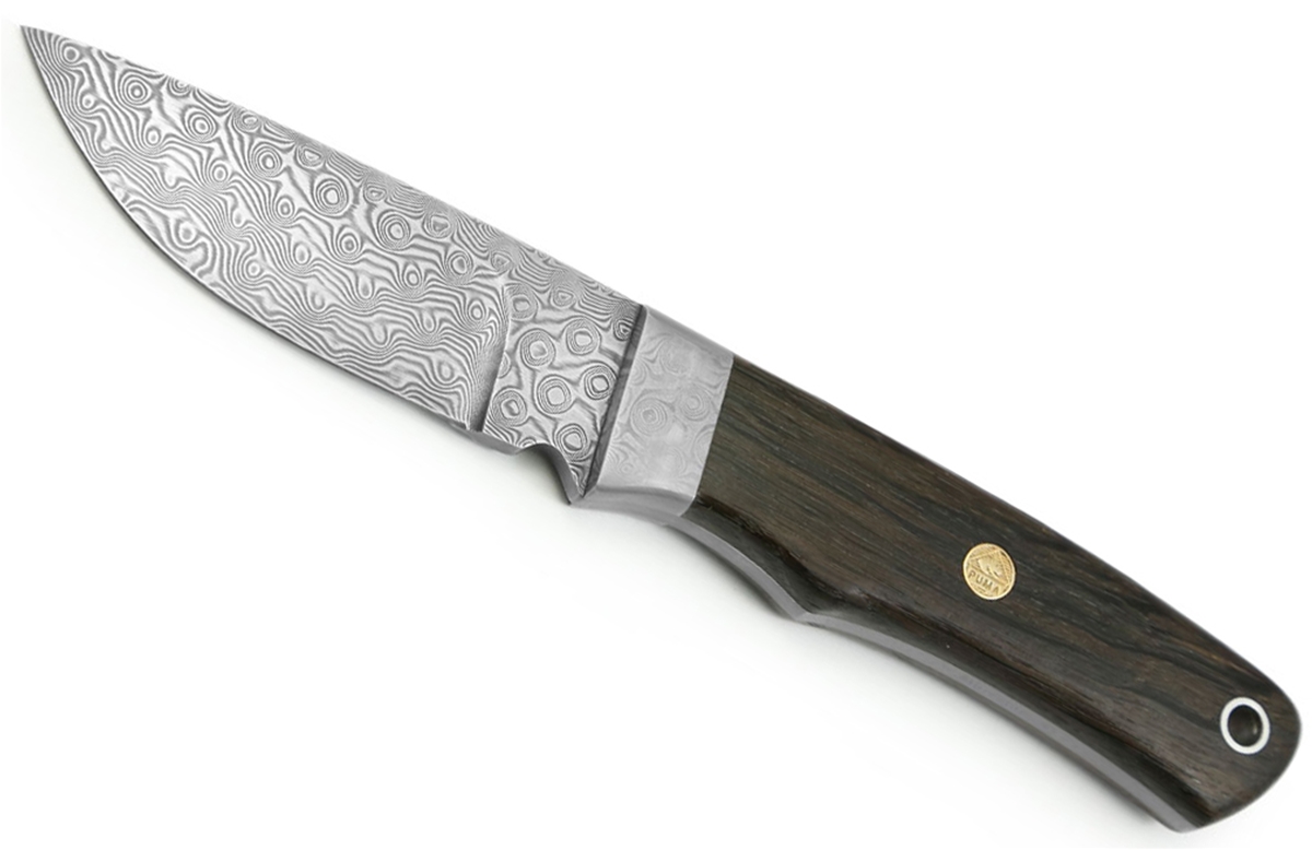 Puma Knife of the Year 2022 Bog Oak SuperClean Damascus Limited to 50 Pieces -  Special Order Please Allow 24+ Weeks for Delivery