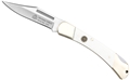 Puma SGB Whitetail Smooth White Bone Folding Pocket Knife