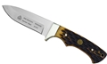 Puma SGB Blacktail Brown Jigged Bone Hunting Knife with Leather Sheath