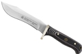 Puma SGB Buffalo Hunter Black G10 Fixed Blade Hunting Knife with Leather Sheath