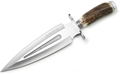 PUMA IP Catcher III (double-edged blade) Spanish Made Hunting Knife with Leather Sheath