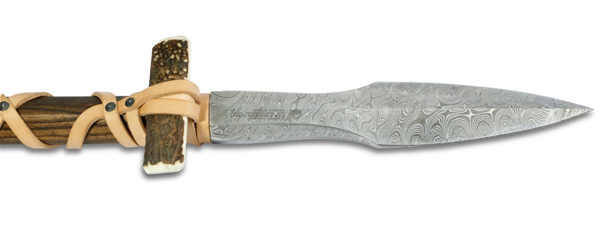 Puma Knives Damascus Hog Spear, Design by Forestry Master Walter Frevert