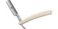 Puma German Made Synthetic White Straight Edge Razor - Special Order Please Allow 24+ Weeks for Delivery