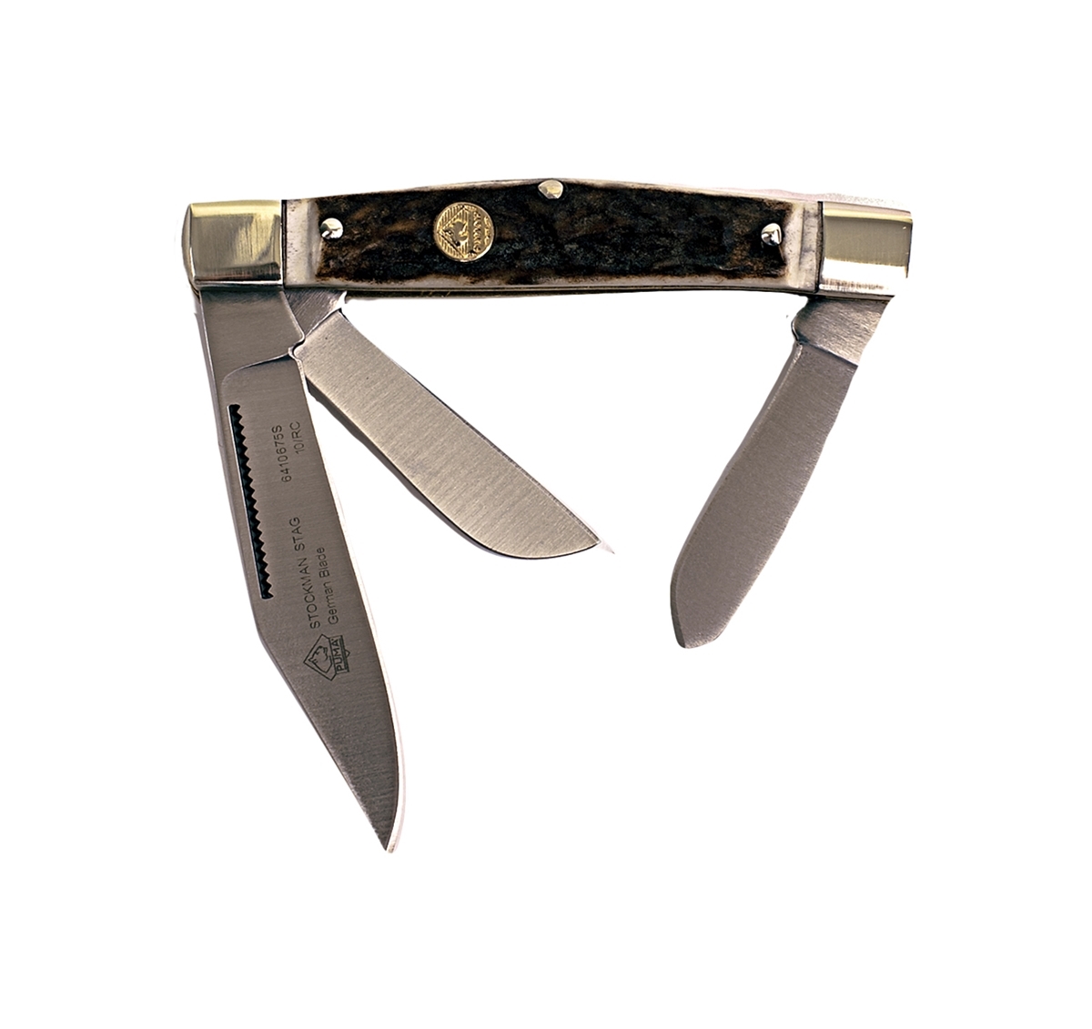 Puma SGB Stockman Stag Folding Pocket Knife