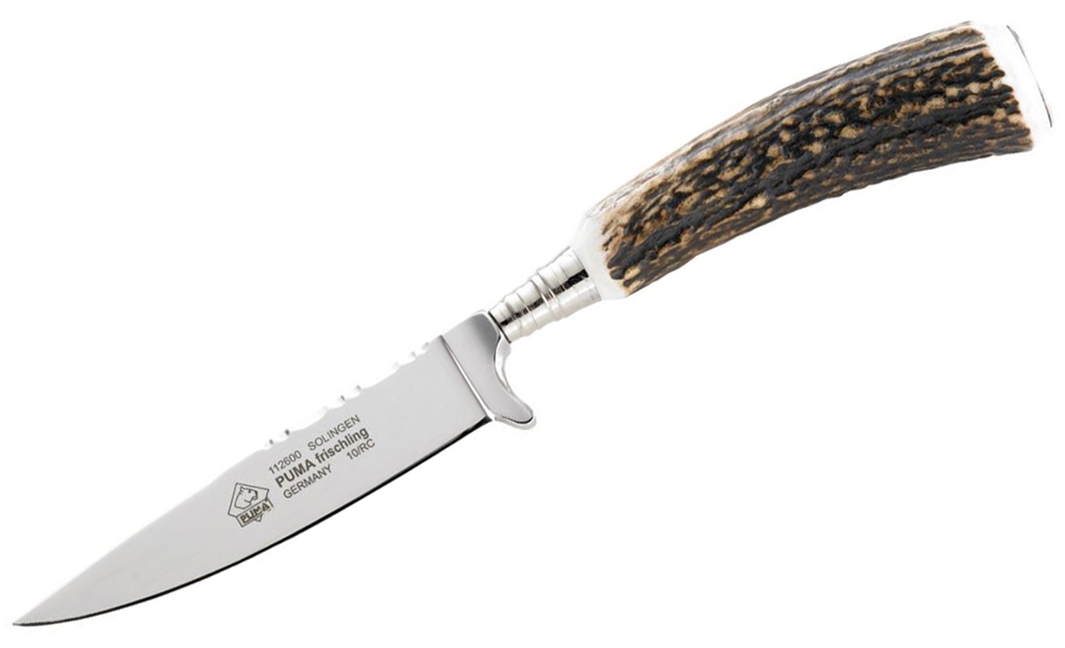 Puma Frischling Stag Horn German Made Hunting Knife - Special Order Please Allow 24 + Weeks for Delivery