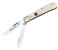 Puma SGB Trapper Smooth White Bone Folding Pocket Knife