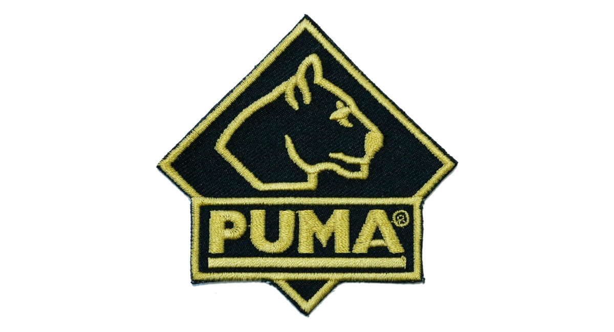 Puma Knives Embroidered Iron-On Patch