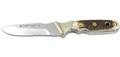 Puma 2+2 Niederwild Staghorn Handle German Made Hunting Knife with Leather Sheath