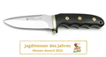 Puma Saubart Grenadill Wood German Made Hunting Knife with Leather Sheath