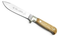 Puma Jagdnicker Olive Wood German Hunting Knife with Leather Sheath - Special Order Please Allow 24+ Weeks for Delivery