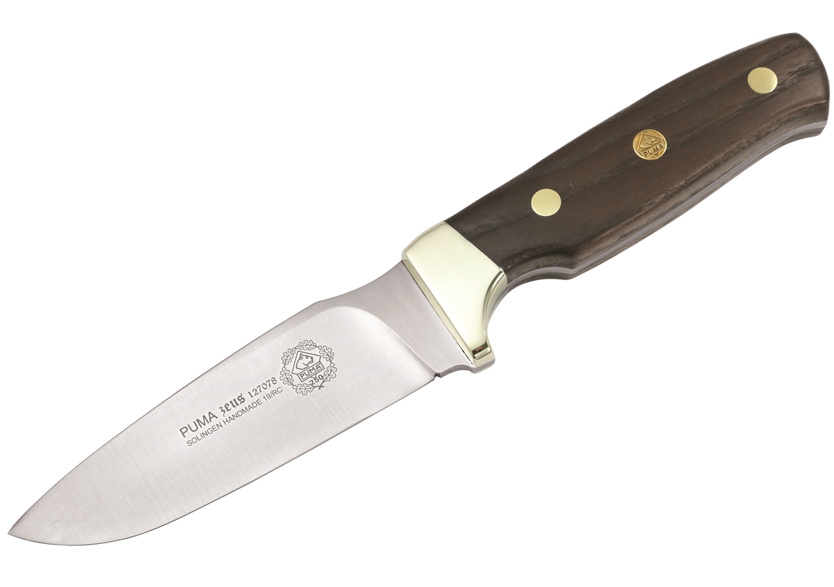 Puma Zeus Oak German Made Hunting Knife with Leather Sheath - Special Order Please Allow 12 - 18 Weeks for Delivery