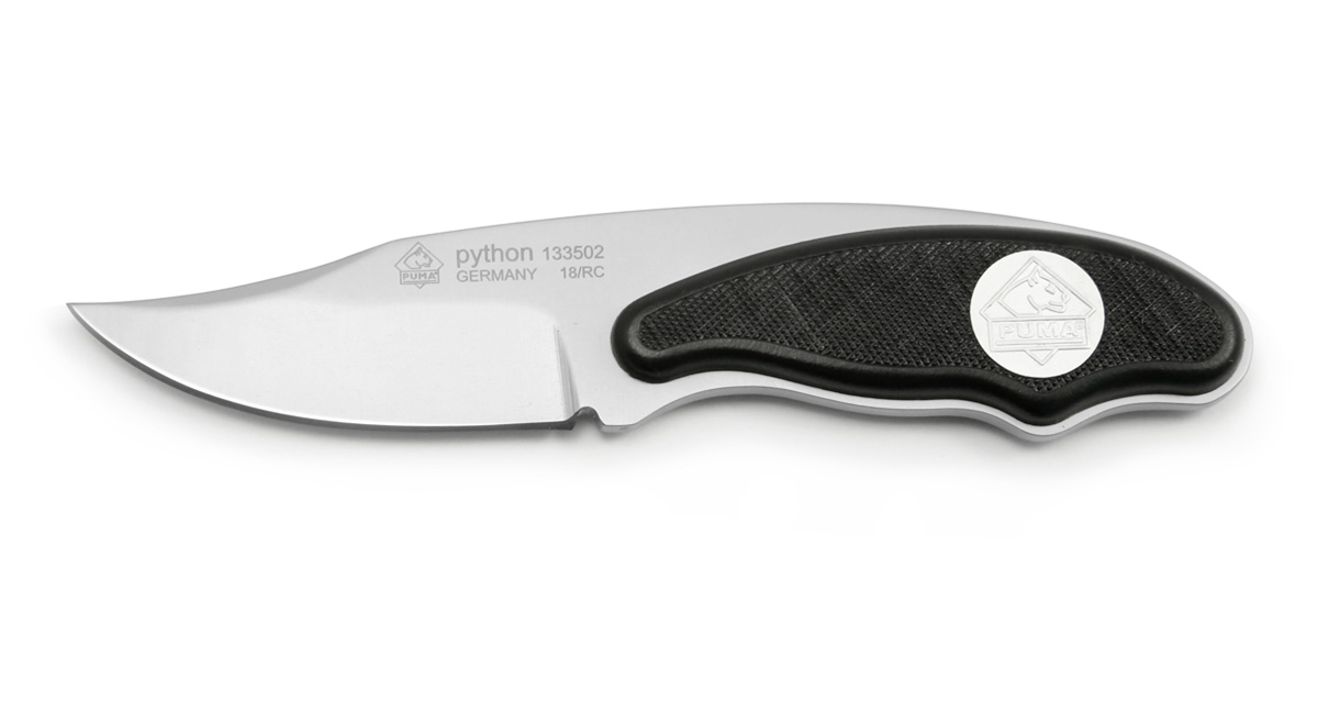 Puma Python German Made Knife with Leather Sheath - Special Order Please Allow 12 - 18 Weeks for Delivery