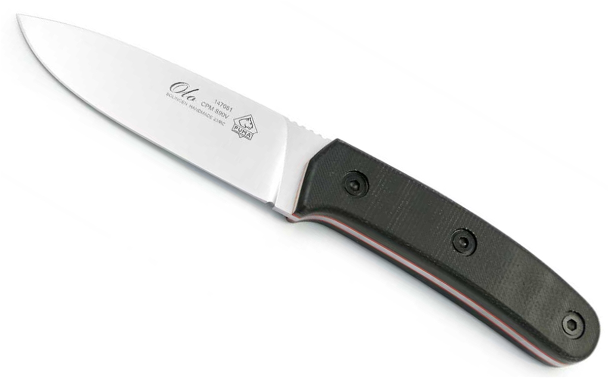 Puma Olo Micarta German Made Hunting Knife with Kydex Sheath -  Special Order Please Allow 12 - 18 Weeks for Delivery