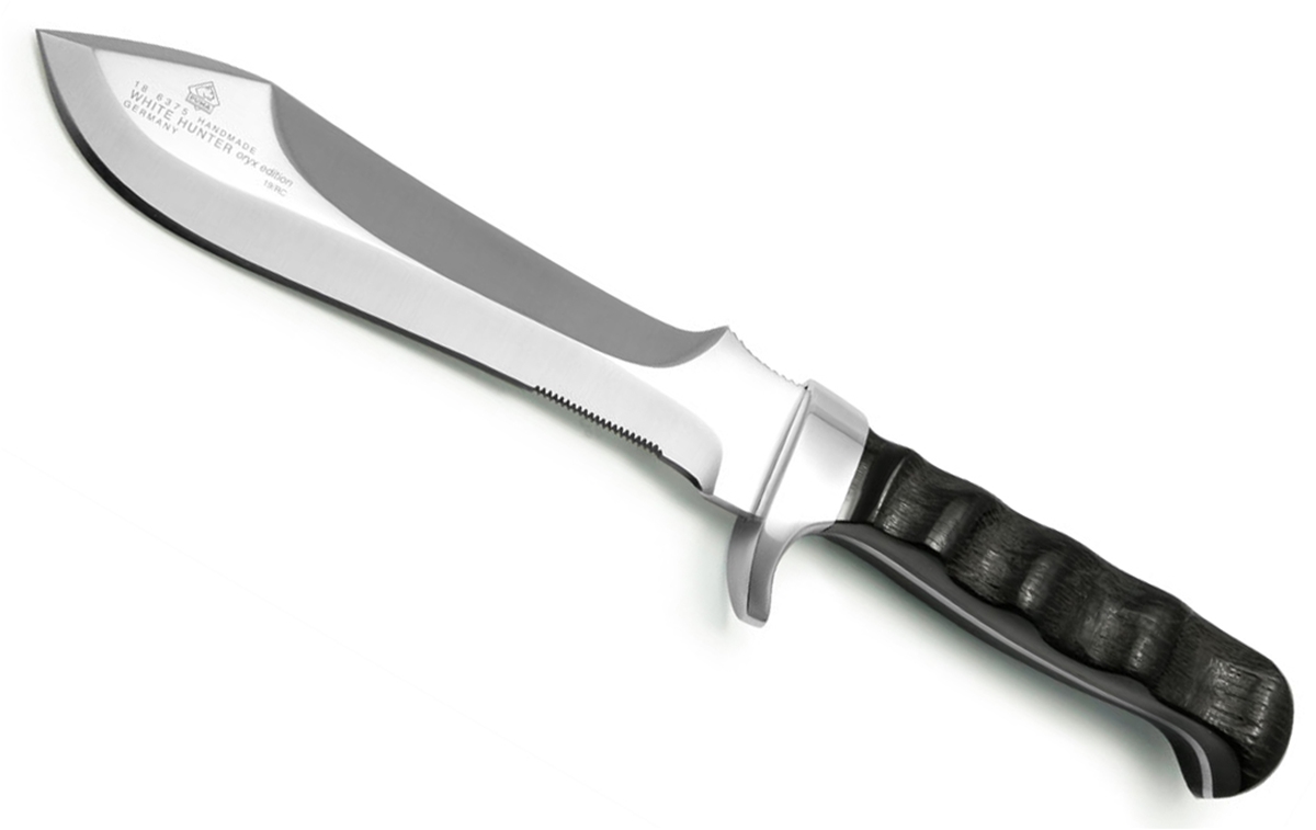 Puma White Hunter Oryx Edition German Made Hunting Knife with Leather Sheath
