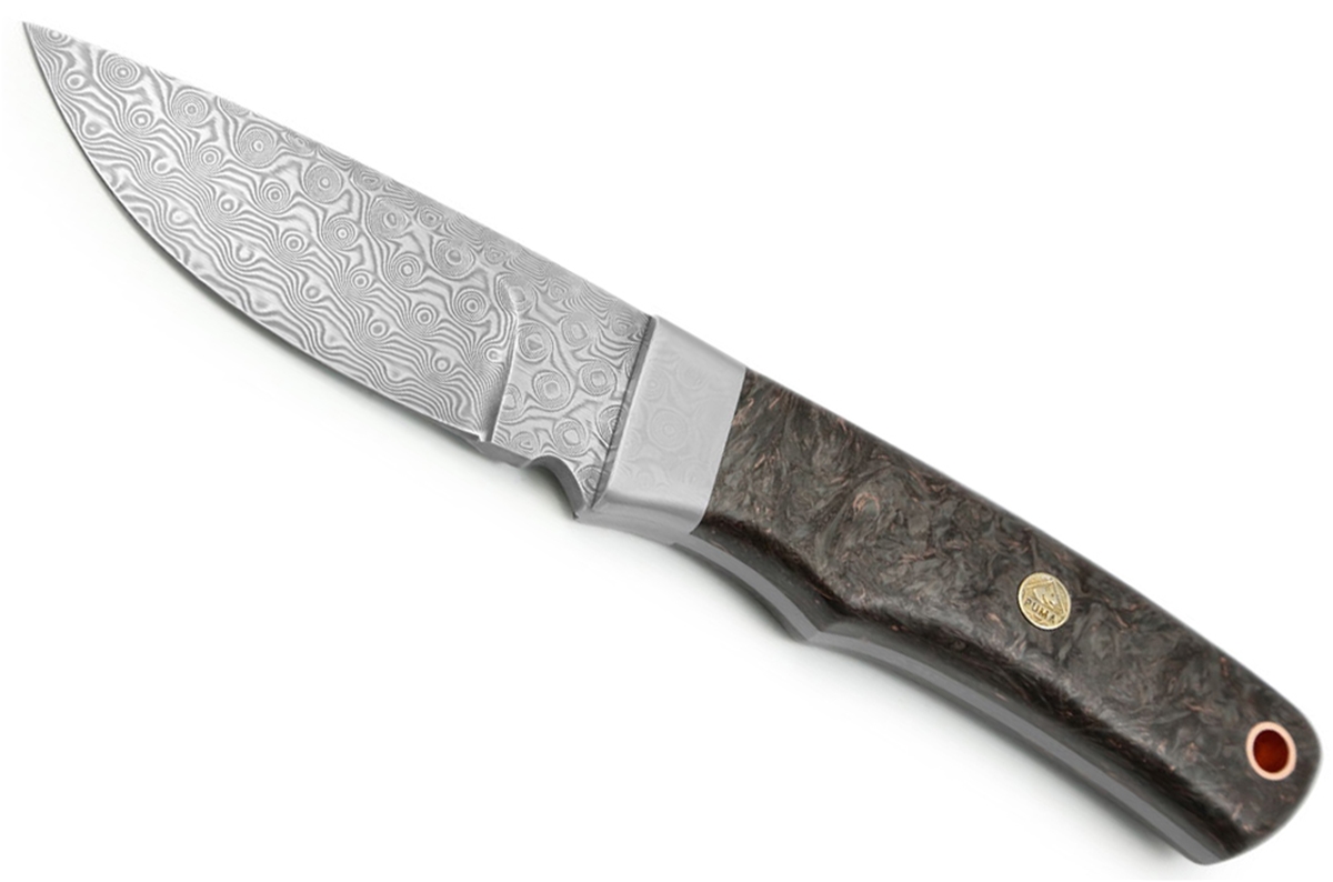 Puma Knife of the Year 2022 Carbon SuperClean Damascus Limited to 50 Pieces -  Pre-Order 