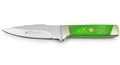 Puma Spring Green Mamba Handle German Made Hunting Knife with Leather Sheath