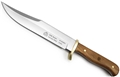 Puma SGB Bowie Olive Wood Hunting Knife with Leather Sheath