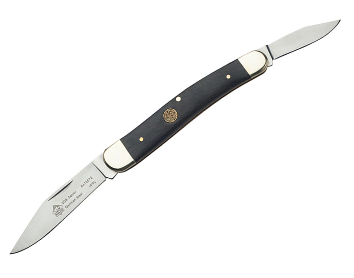 Puma SGB Senior Jacaranda Wood Folding Pocket Knife - Buy One Get One Free Free Knife will be added to the order