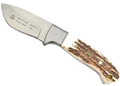 Puma SGB SP Drop Hunter Stag Fixed Blade Knife with Leather Sheath