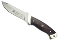 Puma SGB Griz Jacaranda Wood Hunting Knife with Leather Sheath