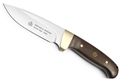 Puma SGB Clearcut Jacaranda Wood Hunting Knife with Leather Sheath