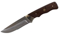PUMA SGB Badlands Wood Fixed Blade Hunting Knife with Leather Sheath