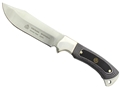 Puma SGB Kodiak Black G10 Hunting Knife with Leather Sheath