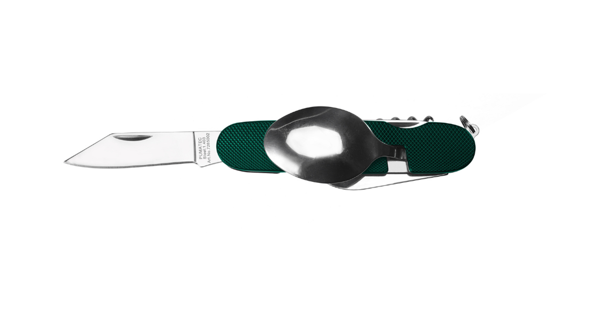 Puma TEC Green Camping Cutlery Tool