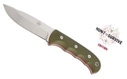 PUMA TEC Hunt to Survive D2 OD Green G10 with Kydex Sheath