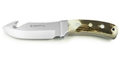 Puma IP Schwarzwild Stag Handle Spanish Made Hunting Knife With Leather Sheath