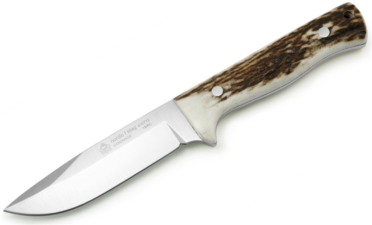 PUMA IP Nordic I Stag Spanish Made Hunting Knife with Leather Sheath - Special Order Please Allow 6 - 8 Weeks for Delivery
