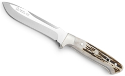 PUMA IP Pal 240 Staghorn Spanish Made Hunting Knife with Leather Sheath