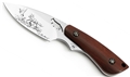 Puma IP Fox II Sandalwood Spanish Made Hunting Knife with Leather Sheath
