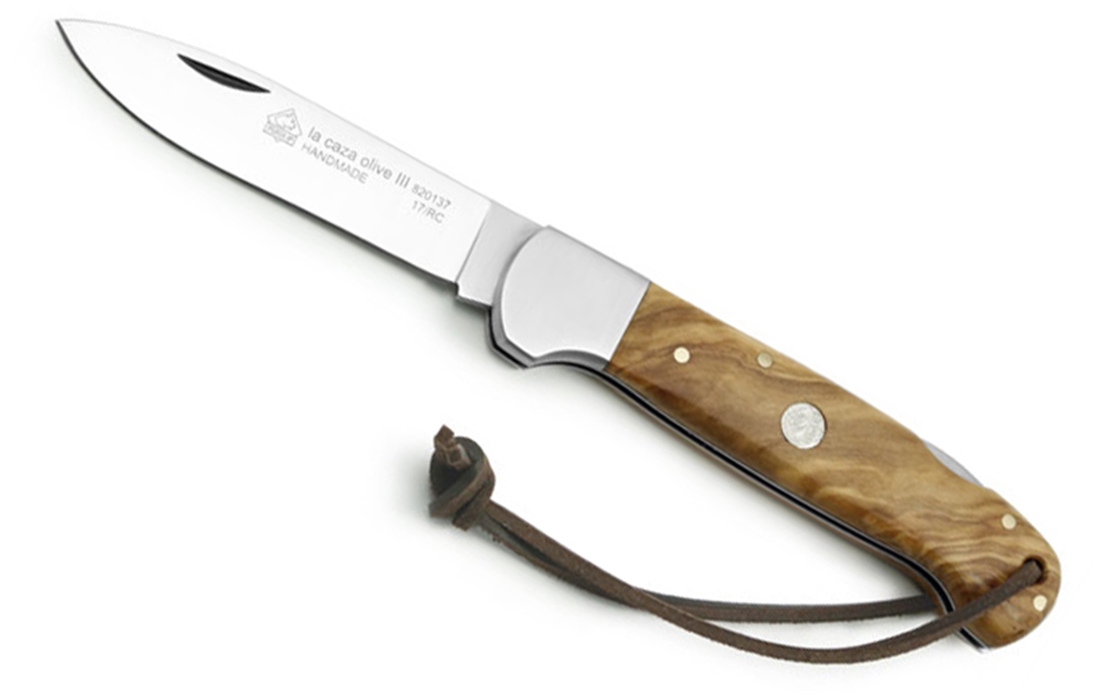 Puma IP La Caza Olive Wood III Spanish Made Folding Pocket Knife