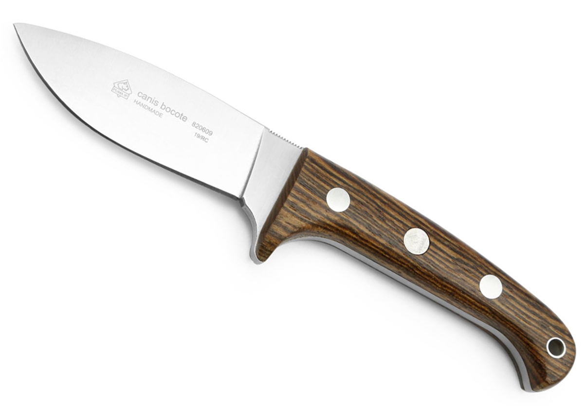 Puma IP Canis Bocote Spanish Made Hunting Knife with Leather Sheath - Special Order Please Allow 12 - 18 Weeks for Delivery