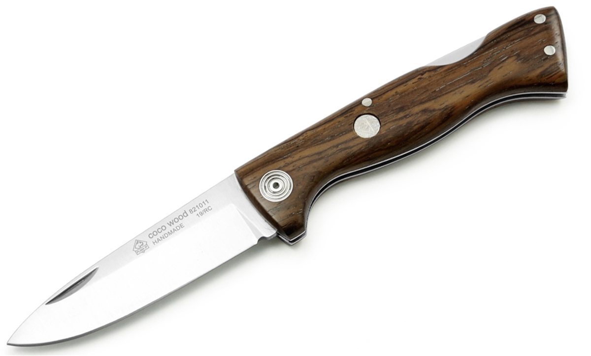 Puma IP Coco Wood Spanish Made Folding Pocket Knife