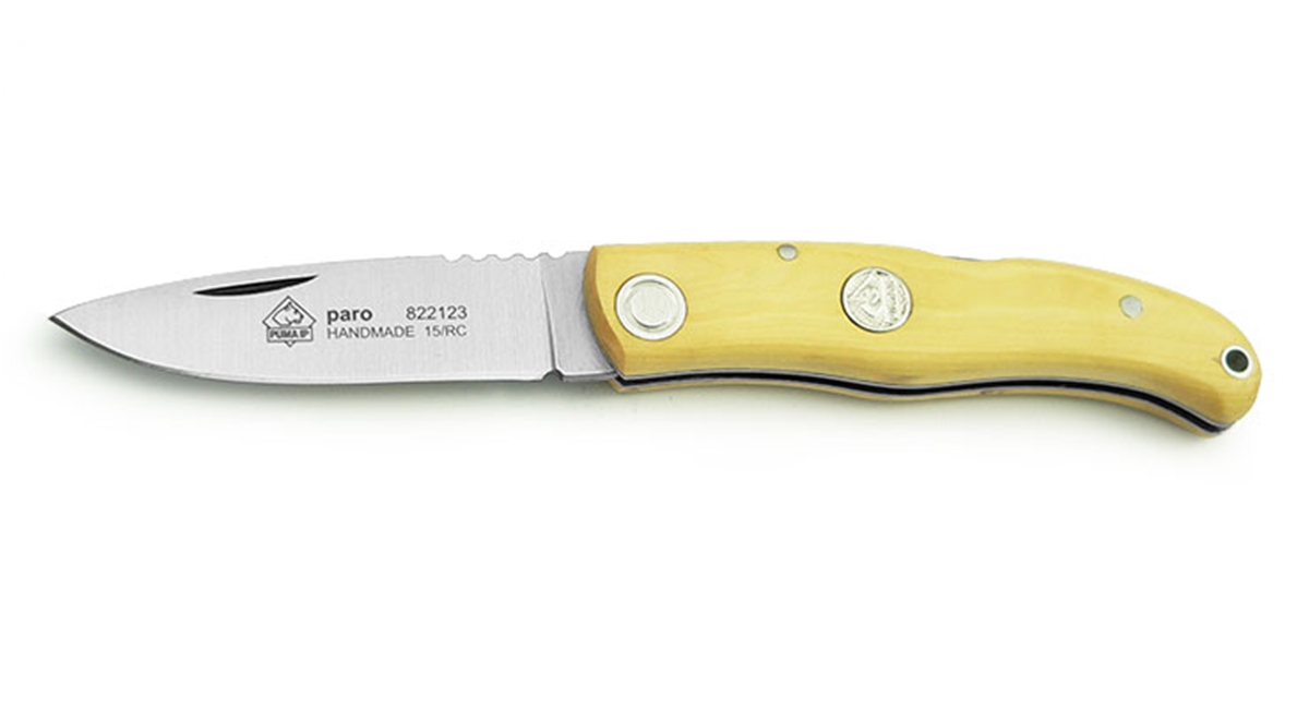 Puma IP Paro Boxwood Spanish Made Folding Pocket Knife - Special Order Please Allow 12 - 16 Weeks for Delivery