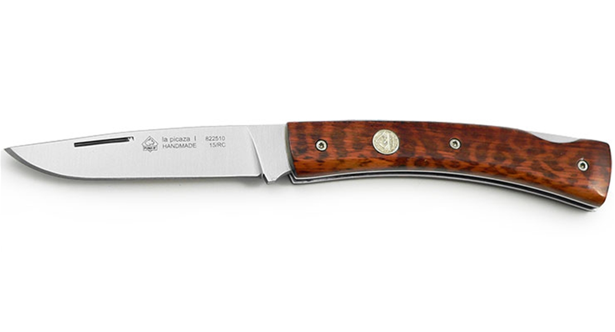 Puma IP la Picaza I Snake Wood Spanish Made Folding Hunting Knife - Special Order Please Allow 12 - 18 Weeks for Delivery