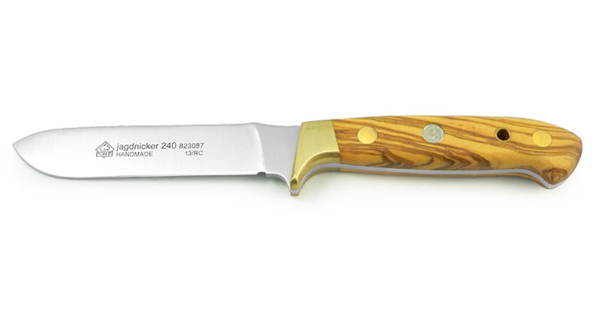 Puma IP Jagdnicker 240 Olive Wood Fixed Blade Hunting Knife