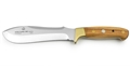 Puma IP White Hunter 240 Olive Wood Spanish Made Hunting Knife with Leather Sheath