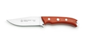 Puma IP Dexter Orange 1 Micarta Spanish Made Hunting Knife with Leather Sheath