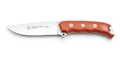Puma IP Dexter Orange II Micarta Spanish Made Hunting Knife with Leather Sheath