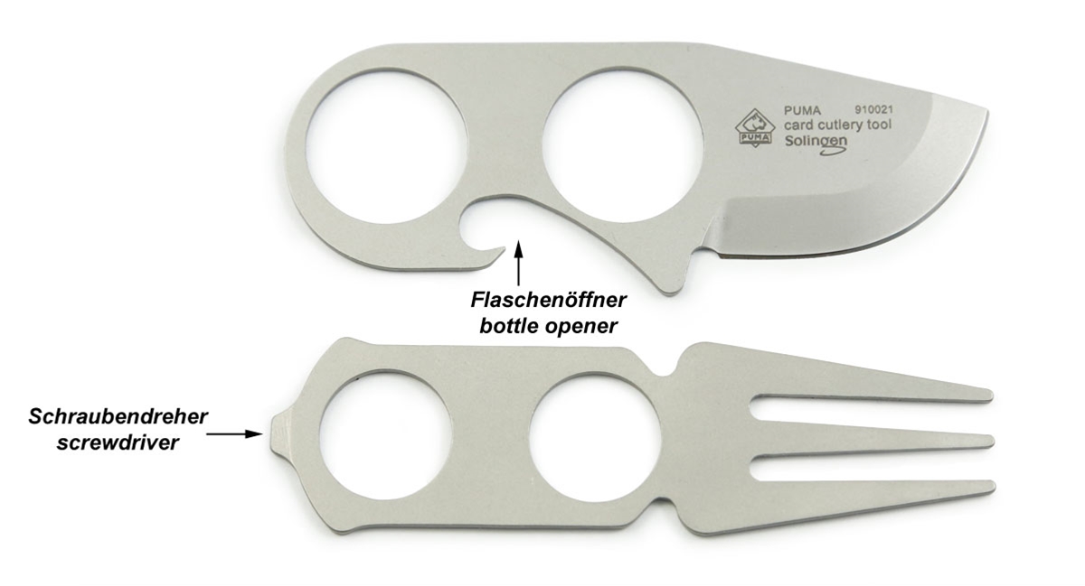 Puma Knives Germany Made Card Cutlery Tool