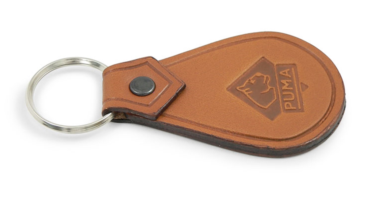 Puma Knives Leather Keychain