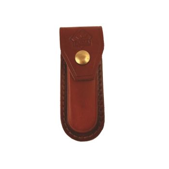 Puma High Quality Replacement 4" Folding Pocket Knife Leather Belt Sheath