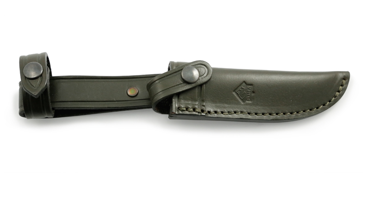 Puma German Replacement Green Leather Sheath for Jagdnicker - Special Order Please Allow 8 - 12 Weeks for Delivery