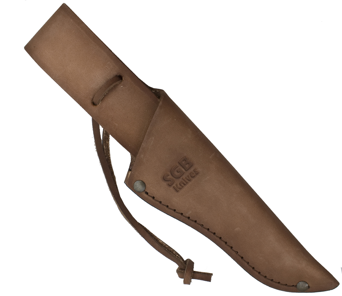 Puma SGB Teton Zebra Wood with Leather Snap Over Sheath 