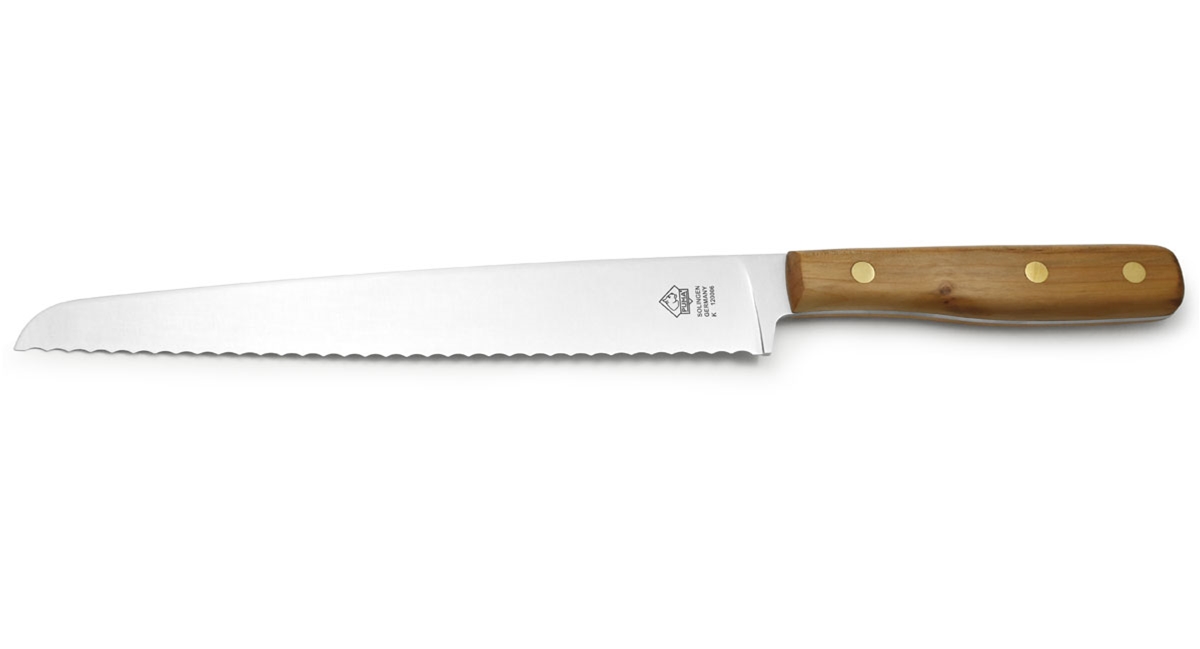 Puma German Made Bread Knife Yew Wood Handle