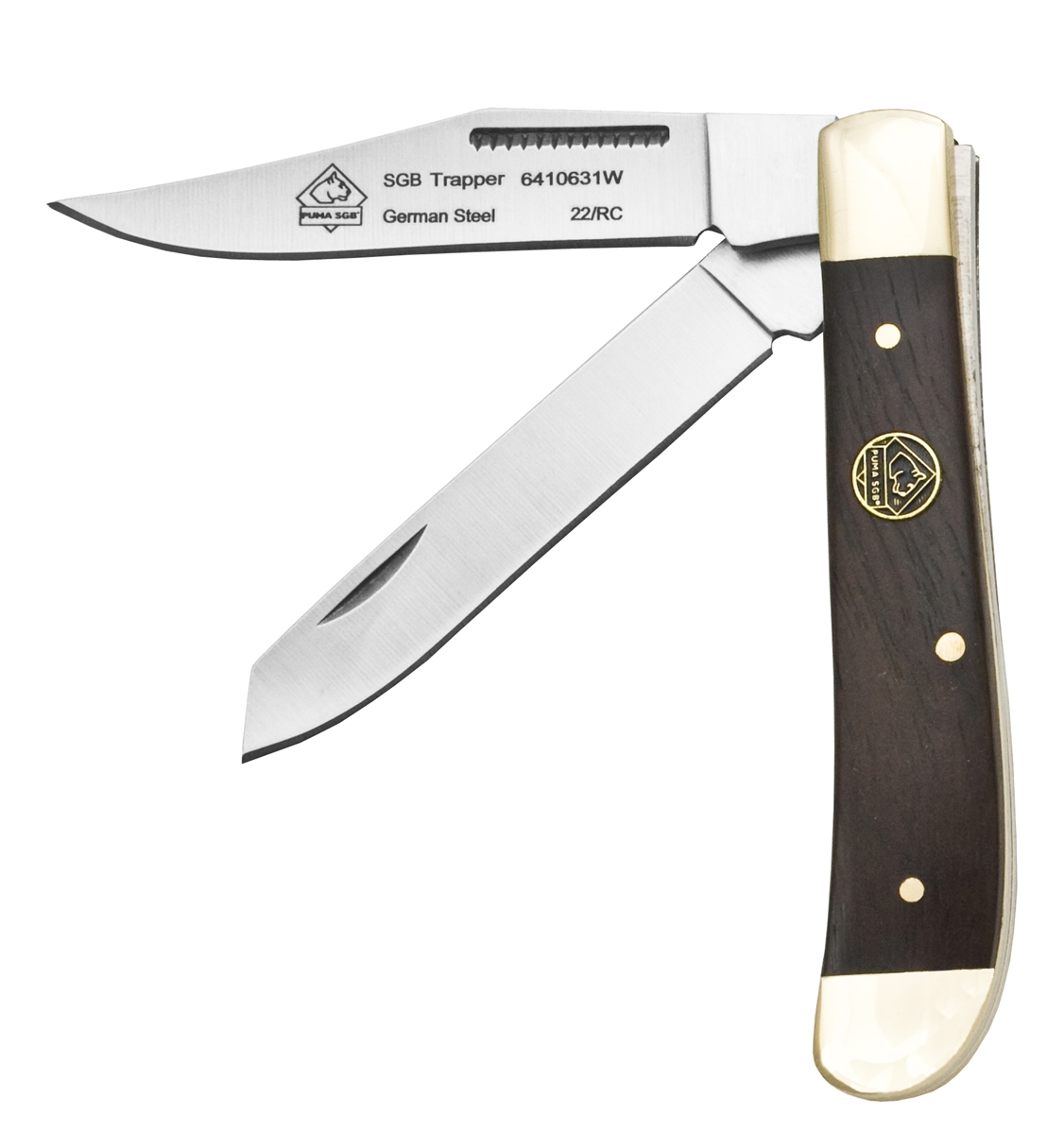 Puma SGB Trapper Jacaranda Wood Folding Pocket Knife